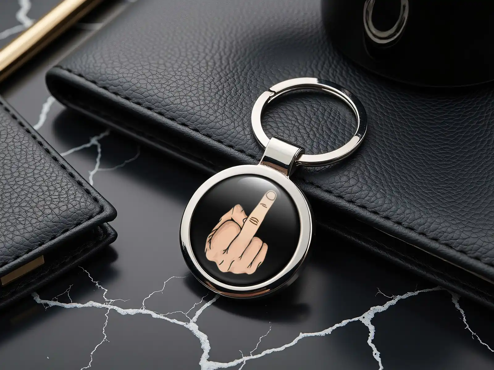 Anello Chiave Personalizzato Premium su Misura